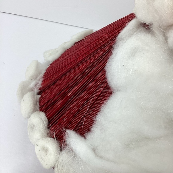 Vintage Magazine Santa Readers Digest Homemade Santa Figure Decoration - Picture 4 of 11